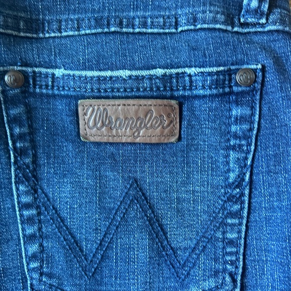 Wrangler Womens Retro Mae Mid Rise Wide Leg Trouser Jeans. 👖 - Picture 12 of 16